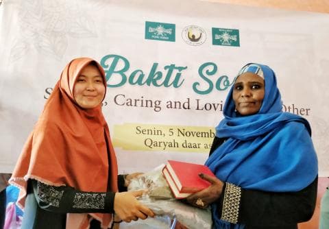 PCINU dan Muslimat NU Sudan Gelar Bakti Sosial
