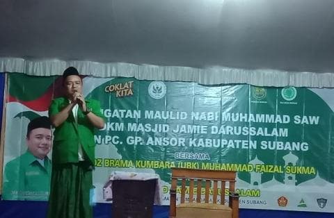 Ansor Subang Ajak Kaum Muda Perangi Hoaks