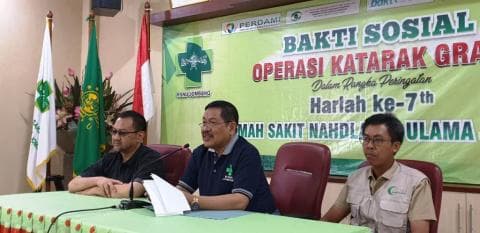 Peringhati Harlah, RSNU Jombang Kembali Gelar Operasi Mata