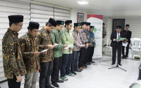 Pengurus NU Lebanon Diingatkan Pesan KH Ali Maksum