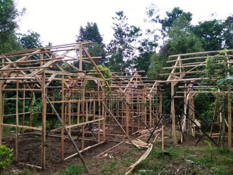 Tahap Awal, 20 Unit Huntara Dibangun NU Peduli di Lampung