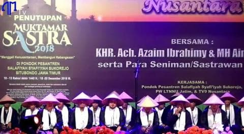 Jamiyah Bhenning; KHR Achmad Azaim Ibrahimy, Shalawat, Sastra, dan Budaya