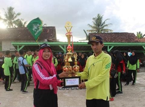 MA Ma'arif NU Keputran Juara Umum Porsema Kabupaten Pringsewu