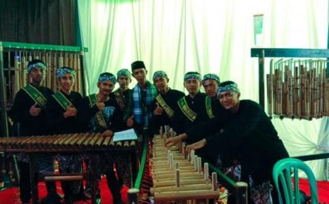 Di Balik Musik Angklung yang Pukau Hadirin di Pembukaan Munas 2019