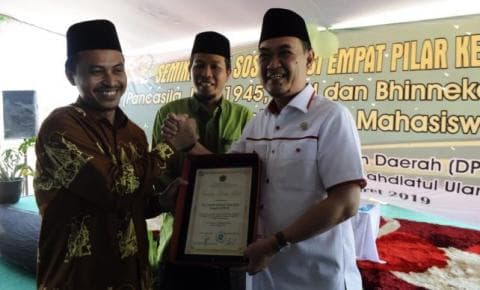 Meneguhkan Rasa Nasionalisme, ISNU Kepri Gelar Sosialisasi Empat Pilar Kebangsaan