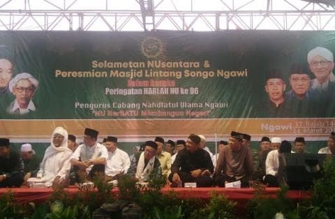 NU Ngawi Miliki Masjid Lintang Songo
