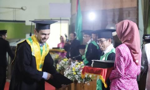 Ada Wisudawan Asal Mesir di Wisuda Unisnu Jepara