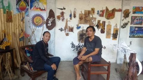 Merengkuh Berkah dari Kampung Kaligrafi di Bondowoso