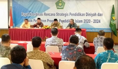 Enam Rencana Strategis Rakor Pendidikan Diniyah dan Pesantren