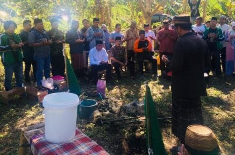 Pembangunan Masjid Wakaf H Daru untuk Pesantren NU Parepare Dimulai