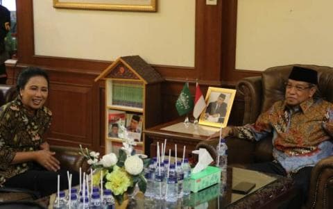 Dikunjungi Menteri Rini, Ketum PBNU Berharap Kerja Sama Perkuat Islam Moderat