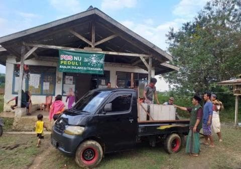 NU Peduli Salurkan Bantuan untuk Warga Terdampak Banjir Konawe