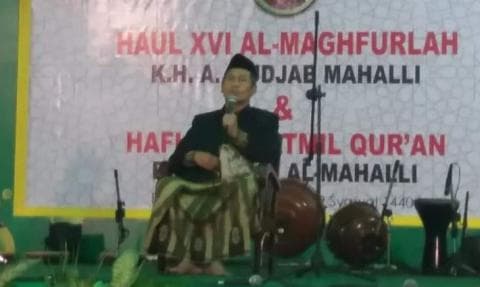 Haul KH A Mudjab Mahalli dan Spirit Kepenulisan