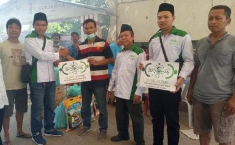 LAZISNU Kepri Bantu Warga Terdampak Kebakaran