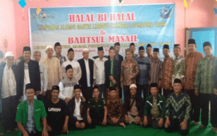 LBM NU dan Alumni Santri Lirboyo di Sumut Tradisikan Budaya NU