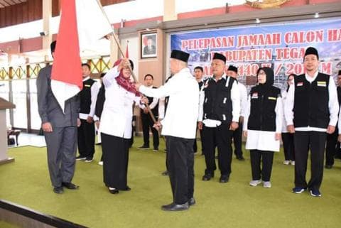 Bupati Tegal Pesan Jama'ah Haji Jaga Kesehatan