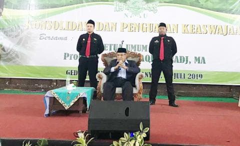 Kiai Said Sampaikan Pesan Pentingnya Penguatan Keaswajaan