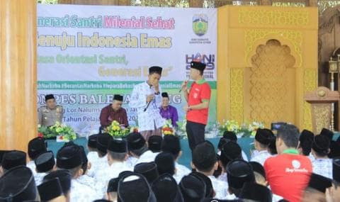 Santri  Diminta Jadi Garda Terdepan Berantas Narkoba