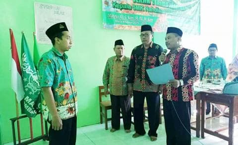 Pimpin SMKNU 01 Jogoroto Jombang, Ini Tekad Sahrul Munir Bumikan Aswaja