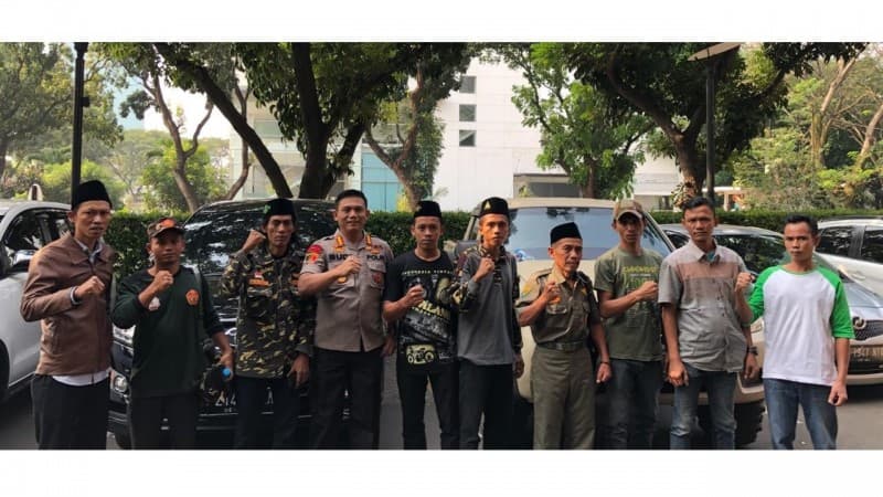 Selesai Penuhi Nazar, Banser Maskun Pulang ke Musi Rawas Dikawal Polri