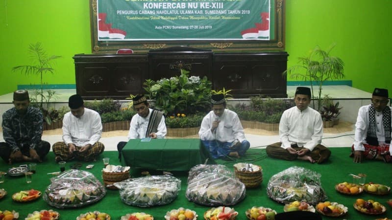 Jelang Konfercab, NU Sumedang Gelar Sema'an Al-Qur'an dan Manaqib