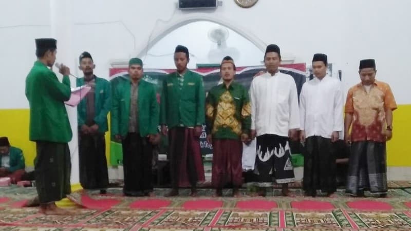 Jaga Amaliah NU, Ansor Dukuhwaru Tegal Kukuhkan Majelis Rijalul Ansor