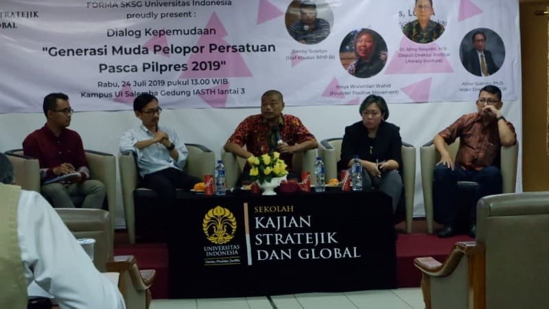 Bangun Kesadaran Kritis Pemuda, Langkah Akhiri Politik Identitas