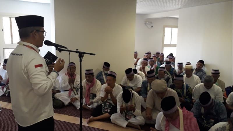 PPIH Daker Makkah Lakukan Pembinaan Jemaah Calon Haji Pringsewu