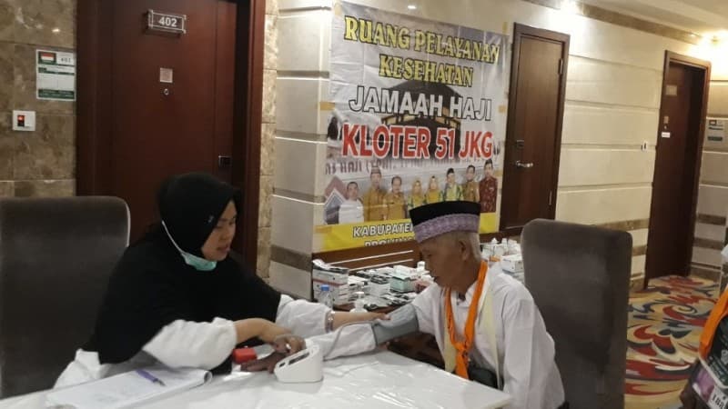 Petugas Kesehatan Haji Terus Pastikan Jemaah Sehat