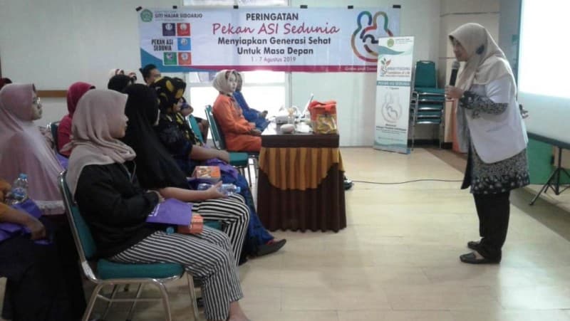 RSI Siti Hajar Sidoarjo Beri Penyuluhan Pentingnya ASI