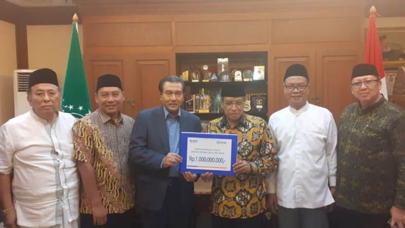 PBNU Terima Bantuan untuk Pembangunan Unusia Jakarta