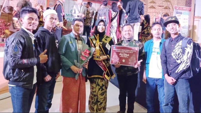Kader IPPNU Dukuhwaru Tegal Raih Juara Duta Wisata Tingkat Kabupaten