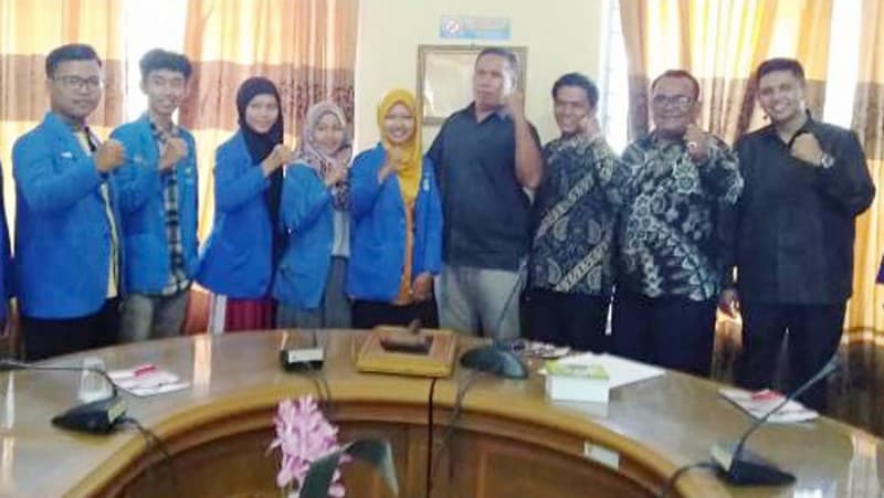 Bahas Perda Pemuda, PMII Pariaman Temui DPRD 