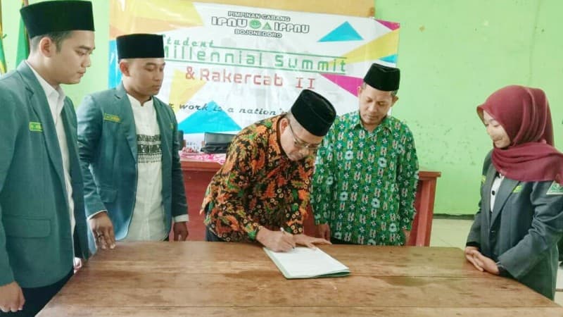 Gandeng Ma'arif, IPNU-IPPNU Bojonegoro Kenalkan NU ke Siswa Madrasah