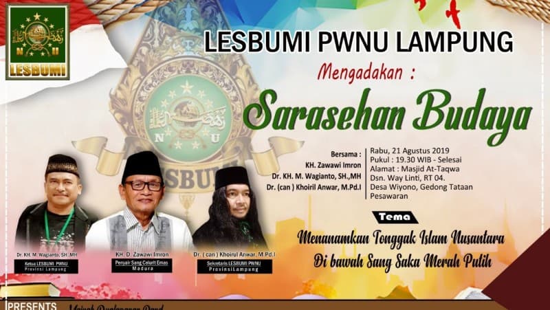 Malam ini D Zawawi Imron Meriahkan Sarasehan Budaya di Lampung
