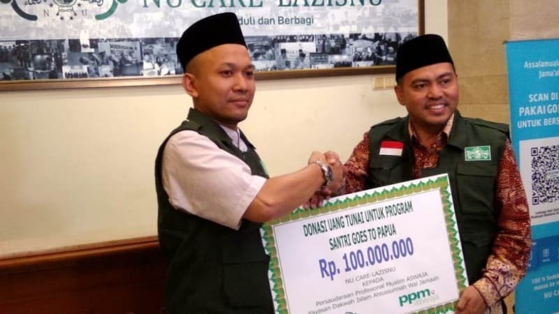 NU Care-LAZISNU Bantu Program ‘Santri Goes to Papua’