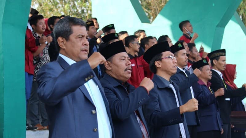 Komitmen Mahasiswa IAIN Jember Pegang Amanah KH Ahmad Sidiq