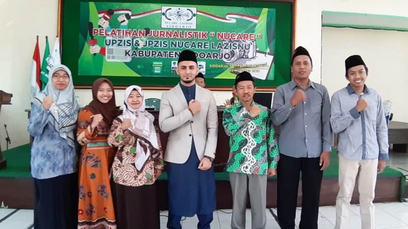 Sejumlah Kader Muda NU di Sidoarjo Mendapatkan Pelatihan Jurnalistik