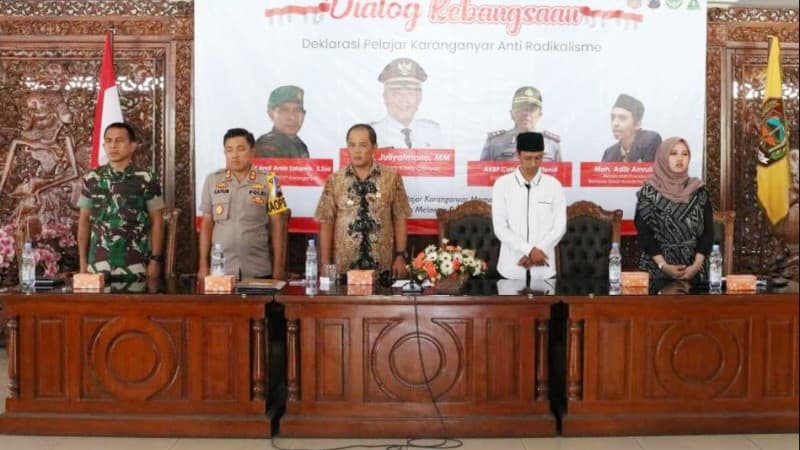 Pelajar Karanganyar Sepakat Tolak Radikalisme