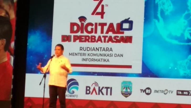 Program Digitalisasi Perbatasan Diluncurkan Menkominfo Rudiantara Hari Ini