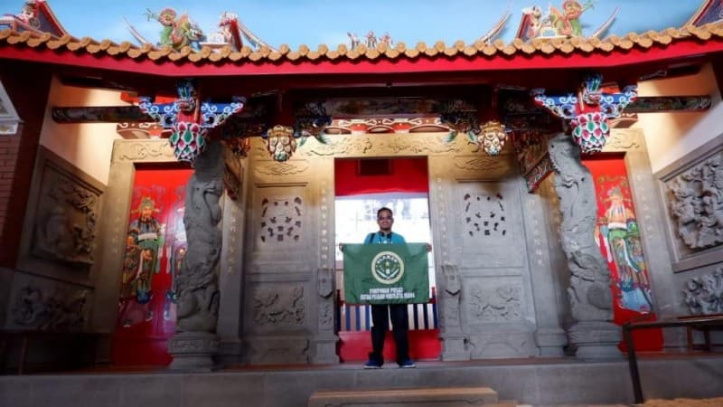 Ikuti Pertukaran Pemuda Muslim di Taiwan, IPNU Kenalkan Batik sebagai Pakaian untuk Ibadah