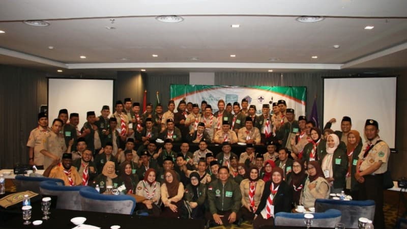 Mukernas Sako Pramuka Ma’arif NU 2019 Ditutup, Hasilnya Diharap Diimplementasikan