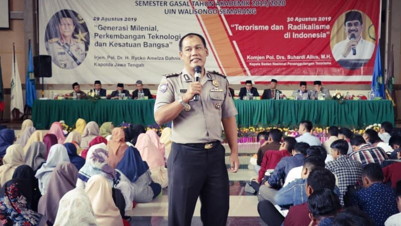 Polda Jateng Minta Mahasiswa UIN Semarang Selektif Pilih Informasi