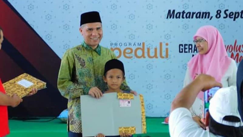 Bazar Layanan Publik Lakpesdam NU Mataram Diserbu Warga  