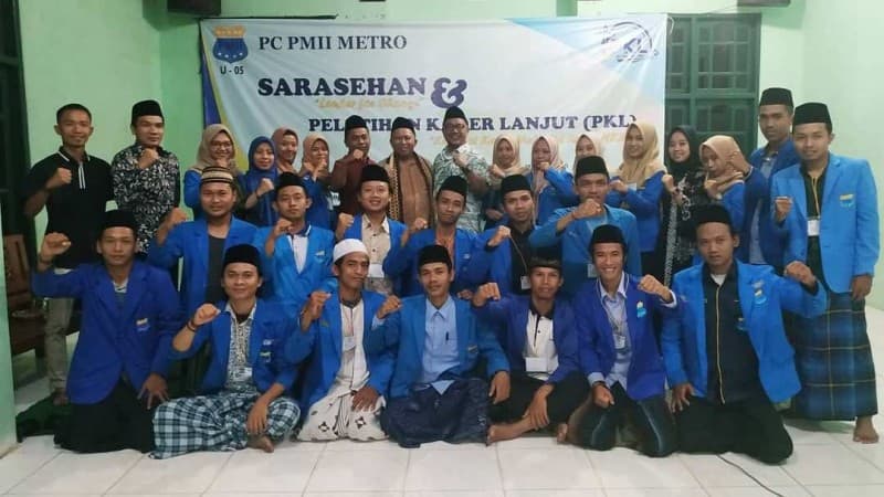 Gelar PKL, PMII Metro Lampung Siapkan Kader Inisiator Perubahan