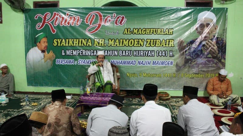 Alumni dan Muhibbin Mbah Moen di Bojonegoro Gelar Doa Bersama