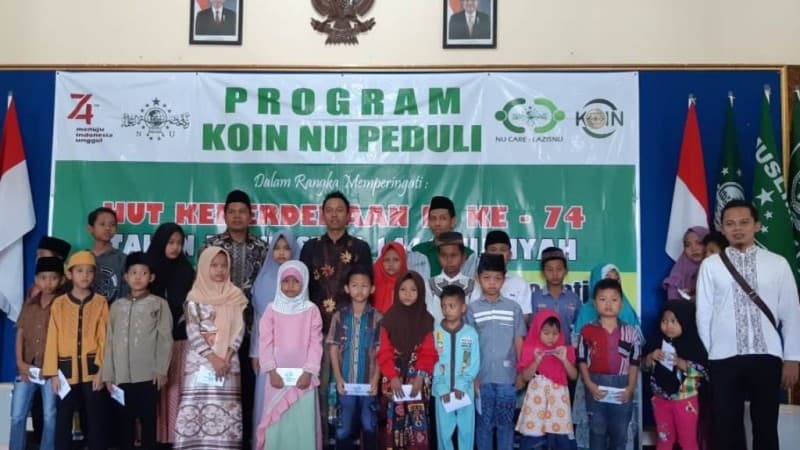 UPZISNU Mrisi Manfaatkan Koin NU untuk Santunan Muharram