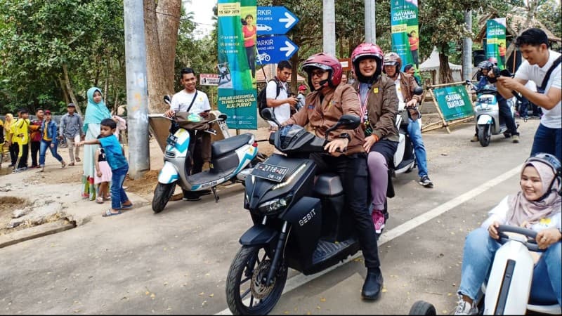 Banyuwangi Savana Duathlon Media Kampanye Ramah Lingkungan