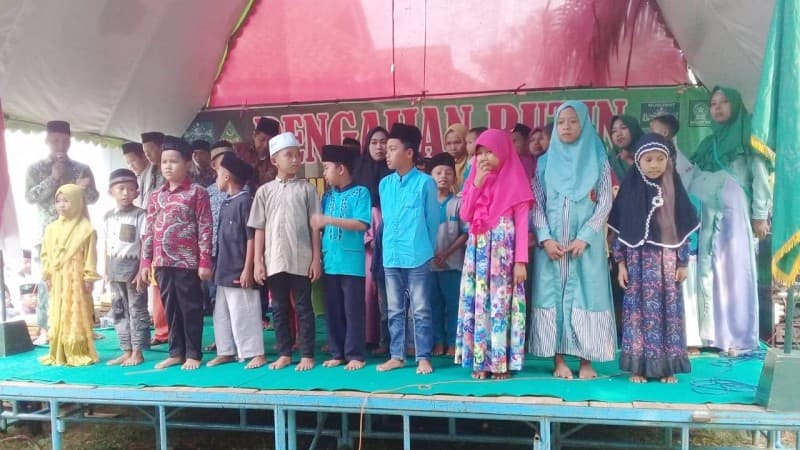 NU Rimbo Mulyo Tebo Jambi Isi Tahun Baru Islam dengan Santuni Yatim 