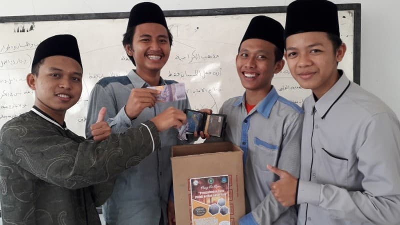 Santri Tebuireng Galang Dana Sosial untuk Korban Kebakaran di Sumatera